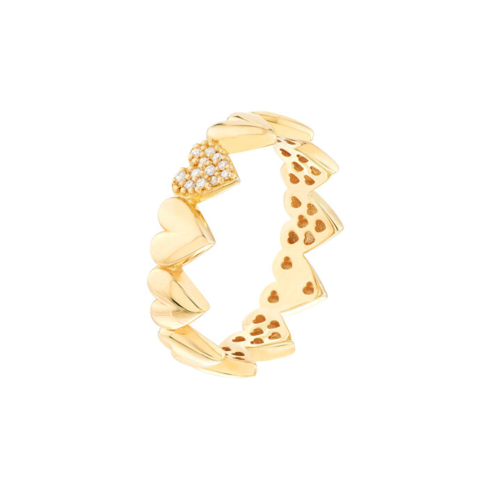 Queen of hearts ring