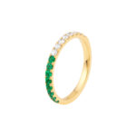 Emerald and Diamond ring