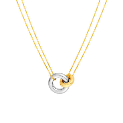 Intertwine Two-Tone Necklace